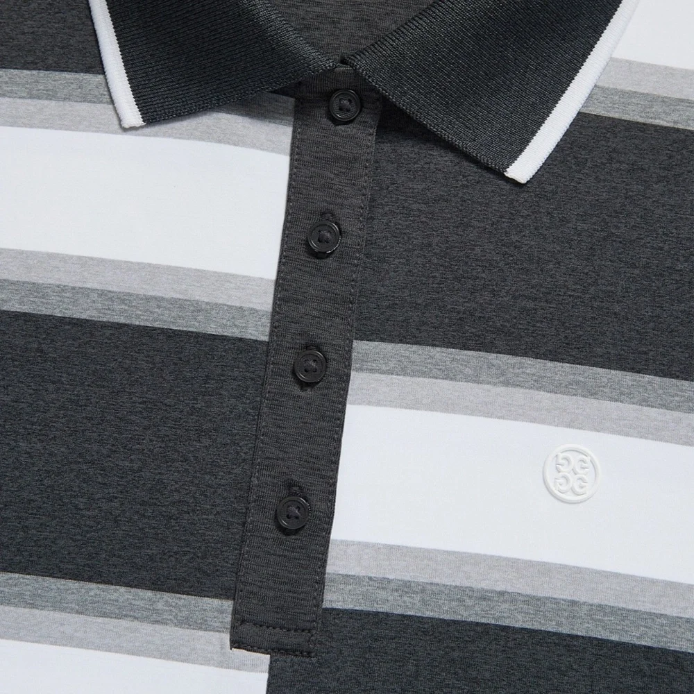 G/FORE Women’s Offset Gradient Stripe Tech Polo NWOT Size Small - Picture 2 of 14